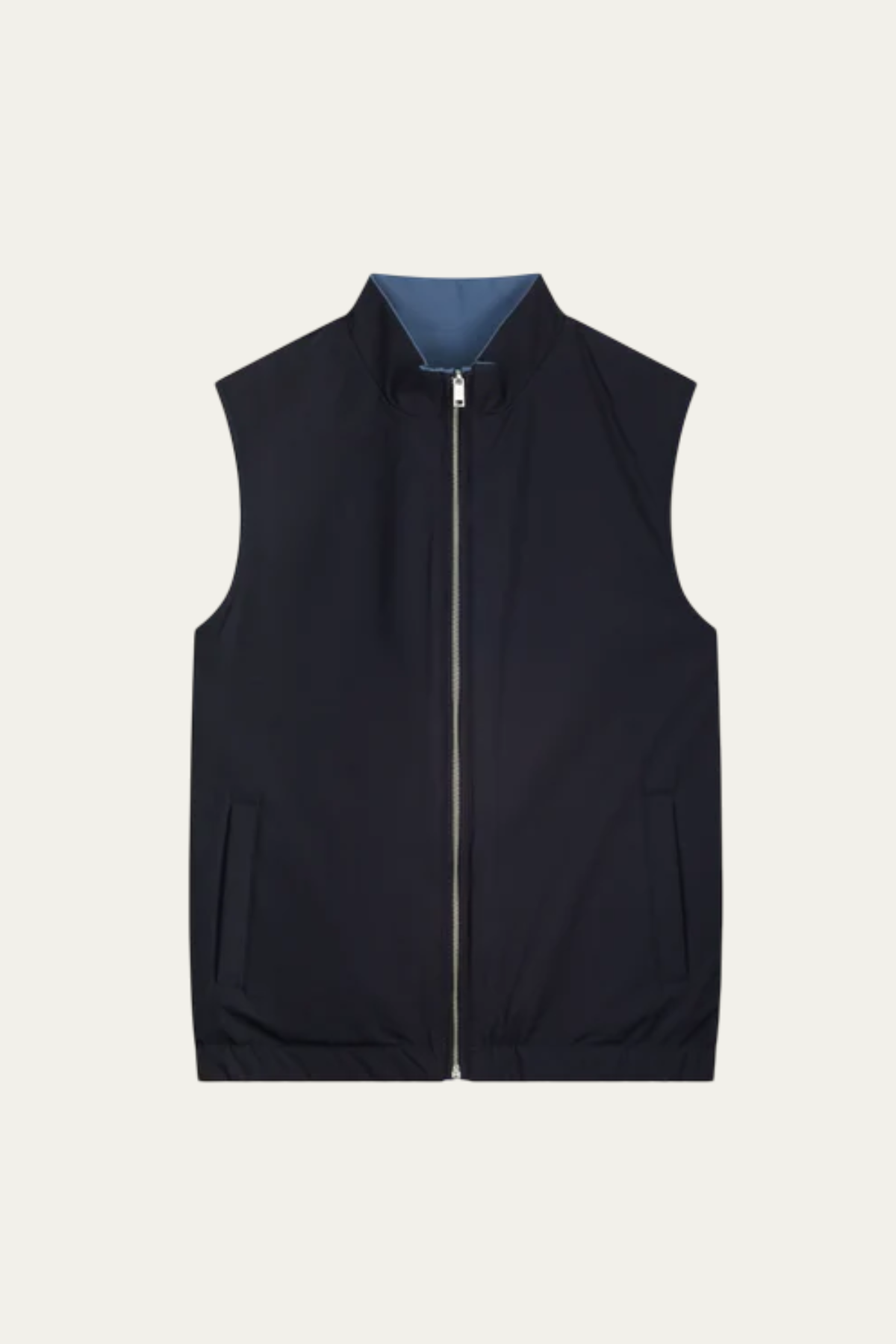 Blue Reversible Tech Gilet